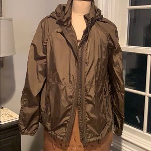 Burberry Brit rain coat - olive green